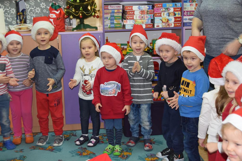 Mikołaj odwiedził dzieci z grupy „Króliczki”